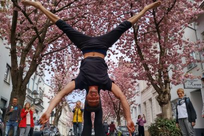 Acro Yoga mit Katha und Philip