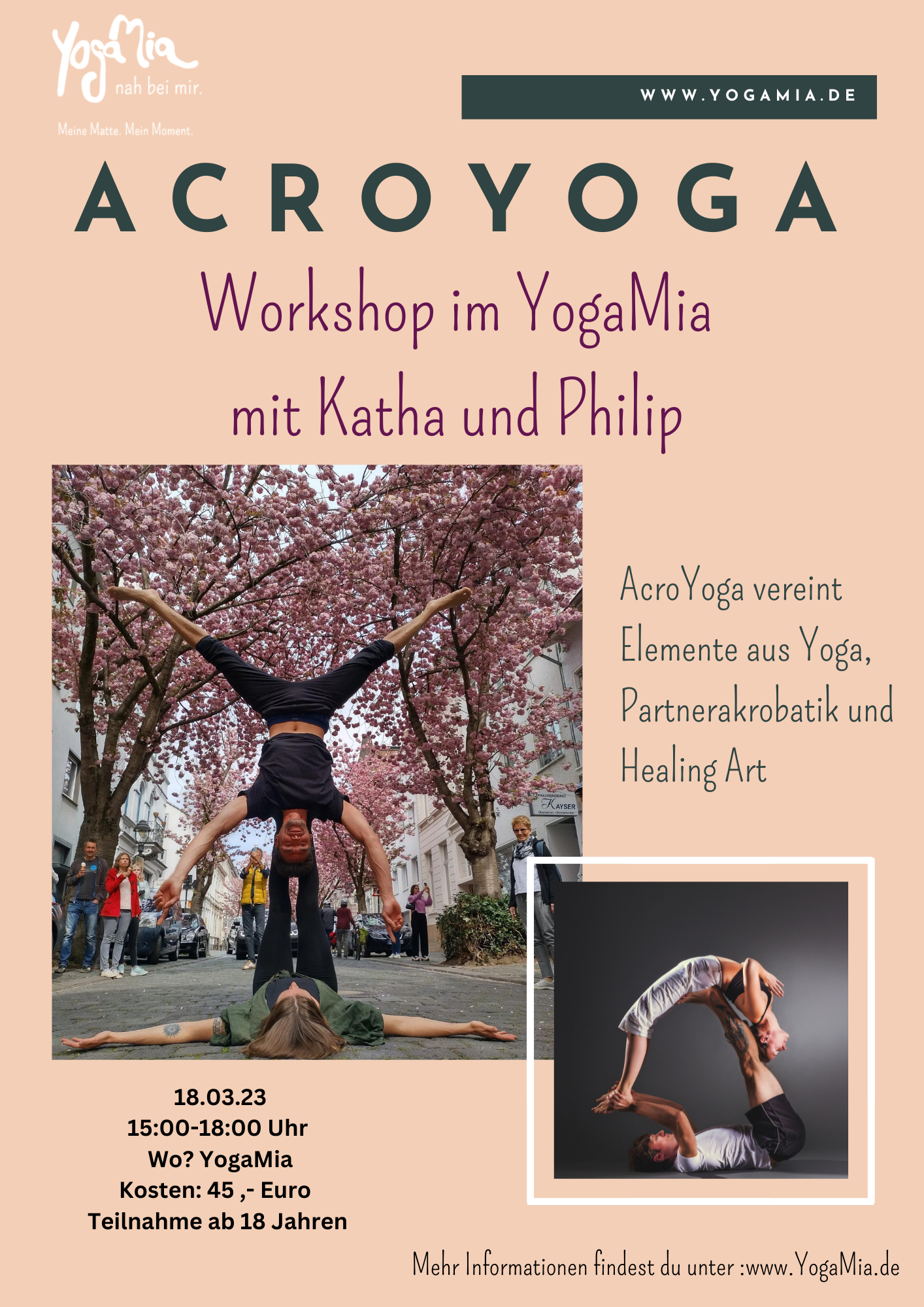 AcroYoga Workshop im YogaMia
