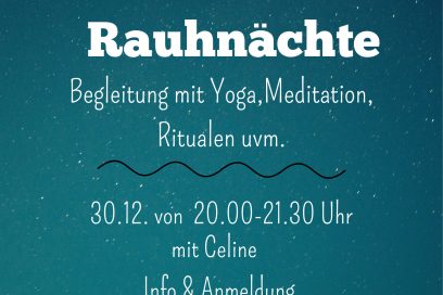 Rauhnächte mit Celine im Yogamia