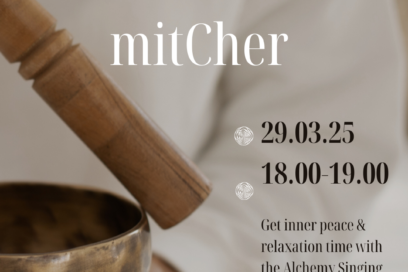 Soundbath mit den Alchemy Singing Crystal Bowls mit Cher 29.3.25