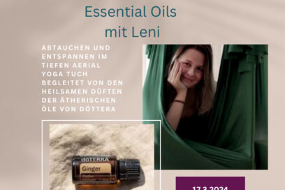 Yin&Yang Aerial Yoga & Essential Oils mit Leni
