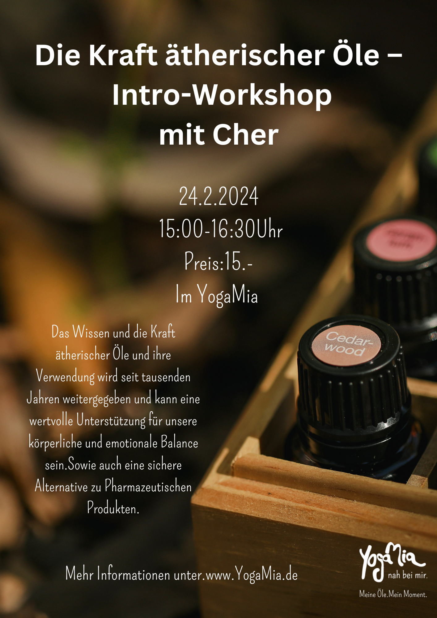 Kraft ätherischer Öle- Ein Intro Workshop zu doTerra´s Hausapotheke