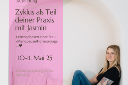Yoga für Frauen – Zyklus als Teil deiner Praxis mit Jasmin